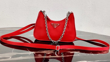 
				Prada - Re-Edition nylon mini shoulder bag
				Bags